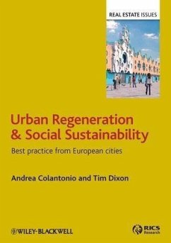Urban Regeneration and Social Sustainability (eBook, PDF) - Colantonio, Andrea; Dixon, Tim
