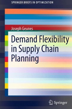 Demand Flexibility in Supply Chain Planning (eBook, PDF) - Geunes, Joseph