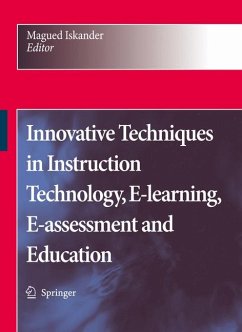 Innovative Techniques in Instruction Technology, E-learning, E-assessment and Education (eBook, PDF)