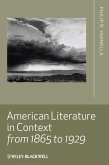 American Literature in Context from 1865 to 1929 (eBook, PDF)