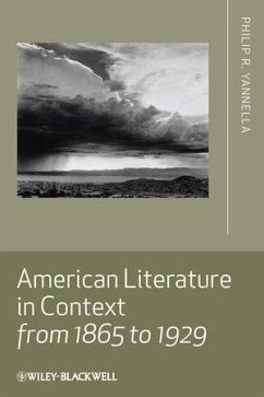 Cover American Literature in Context from 1865 to 1929 (eBook, PDF)