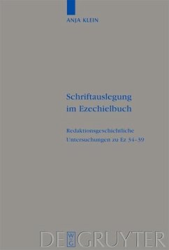 Schriftauslegung im Ezechielbuch (eBook, PDF) - Klein, Anja