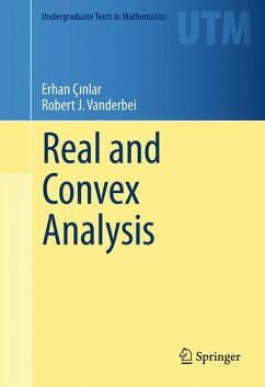 Real and Convex Analysis (eBook, PDF) - Çınlar, Erhan; Vanderbei, Robert J