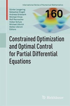 Constrained Optimization and Optimal Control for Partial Differential Equations (eBook, PDF)