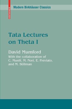 Tata Lectures on Theta I (eBook, PDF) - Mumford, David