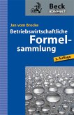 Betriebswirtschaftliche Formelsammlung (eBook, ePUB)