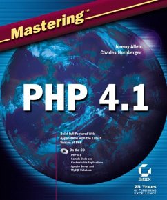 Mastering PHP 4.1 (eBook, PDF) - Allen, Jeremy; Hornberger, Charles