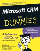 Microsoft CRM For Dummies (eBook, PDF)
