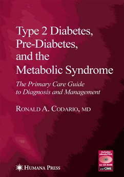 Type 2 Diabetes, Pre-Diabetes, and the Metabolic Syndrome (eBook, PDF) - Codario, Ronald A.