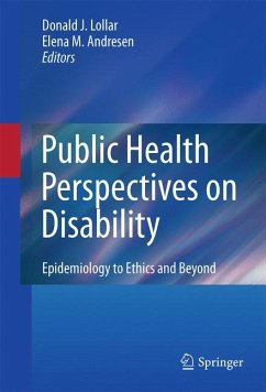 Public Health Perspectives on Disability (eBook, PDF)