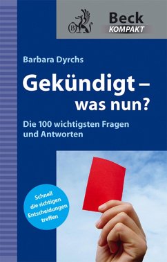 Cover Gekündigt - was nun? (eBook, ePUB)