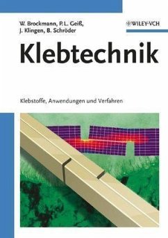 Klebtechnik (eBook, PDF) - Brockmann, Walter; Geiß, Paul Ludwig; Klingen, Jürgen; Schröder, K. Bernhard