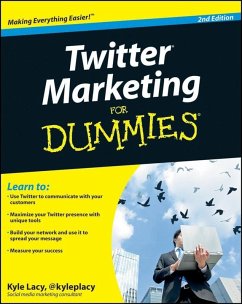 Twitter Marketing For Dummies (eBook, PDF) - Lacy, Kyle