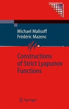 Constructions of Strict Lyapunov Functions (eBook, PDF) - Malisoff, Michael; Mazenc, Frédéric