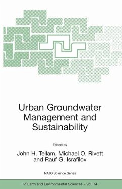 Urban Groundwater Management and Sustainability (eBook, PDF)
