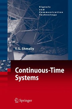 Continuous-Time Systems (eBook, PDF) - Shmaliy, Yuriy