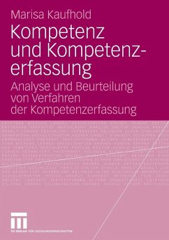 Cover Kompetenz und Kompetenzerfassung (eBook, PDF)
