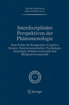 Interdisziplinäre Perspektiven der Phänomenologie (eBook, PDF)