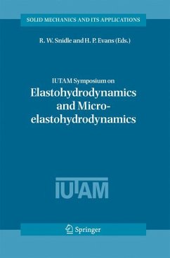 IUTAM Symposium on Elastohydrodynamics and Micro-elastohydrodynamics (eBook, PDF)