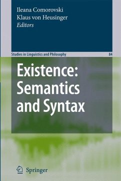 Existence: Semantics and Syntax (eBook, PDF)