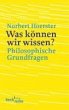 Was können wir wissen? (eBook, ePUB) - Bild 1