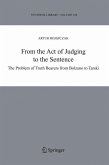 From the Act of Judging to the Sentence (eBook, PDF)