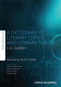 A Dictionary of Literary Terms and Literary Theory (eBook, ePUB) - Cuddon, J. A.