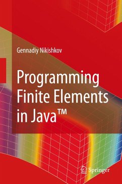 Programming Finite Elements in Java(TM) (eBook, PDF) - Nikishkov, Gennadiy P.