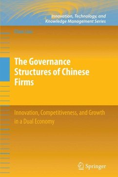 The Governance Structures of Chinese Firms (eBook, PDF) - Liao, Chun