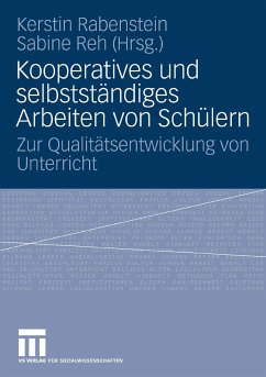 Kooperatives und selbständiges Arbeiten von Schülern (eBook, PDF)