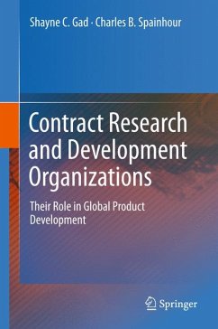 Contract Research and Development Organizations (eBook, PDF) - Gad, Shayne C.; Spainhour, Charles B.