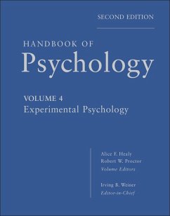 Cover Handbook of Psychology, Volume 4, Experimental Psychology (eBook, ePUB)