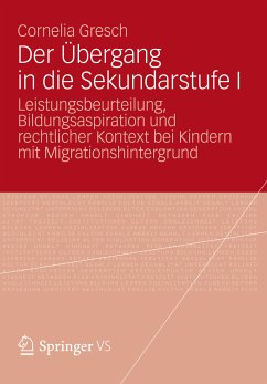 Der Übergang in die Sekundarstufe I (eBook, PDF) - Gresch, Cornelia