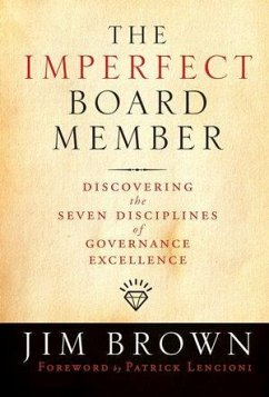 The Imperfect Board Member (eBook, PDF) - Brown, Jim