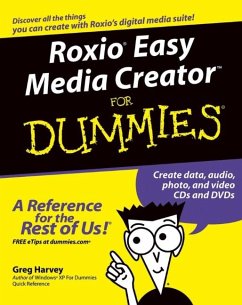 Cover Roxio Easy Media Creator For Dummies (eBook, PDF)