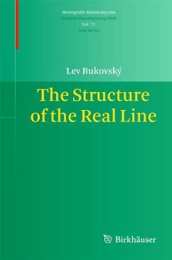 The Structure of the Real Line (eBook, PDF) - Bukovský, Lev