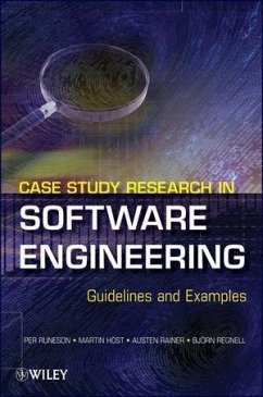 Case Study Research in Software Engineering (eBook, ePUB) - Runeson, Per; Host, Martin; Rainer, Austen; Regnell, Bjorn