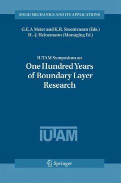 IUTAM Symposium on One Hundred Years of Boundary Layer Research (eBook, PDF)