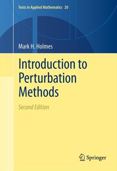 Introduction to Perturbation Methods (eBook, PDF) - Holmes, Mark H.