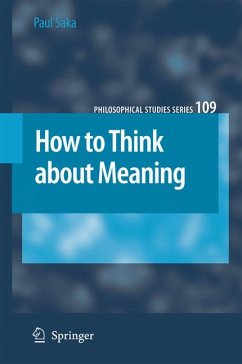 How to Think about Meaning (eBook, PDF) - Saka, Paul