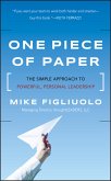 One Piece of Paper (eBook, ePUB)