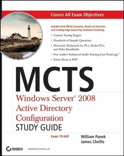 MCTS Windows Server 2008 Active Directory Configuration Study Guide (eBook, ePUB) - Panek, William; Chellis, James