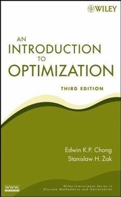 An Introduction to Optimization (eBook, ePUB) - Chong, Edwin K. P.; Zak, Stanislaw H.