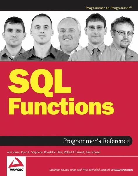 SQL Functions Programmer's Reference (eBook, PDF) SQL Functions Programmer's Reference (eBook, PDF)