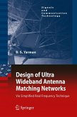 Design of Ultra Wideband Antenna Matching Networks (eBook, PDF)