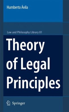 Theory of Legal Principles (eBook, PDF) - Avila, Humberto