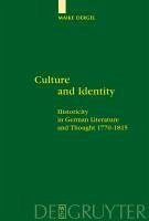 Culture and Identity (eBook, PDF) - Oergel, Maike