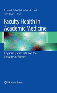 Faculty Health in Academic Medicine (eBook, PDF)