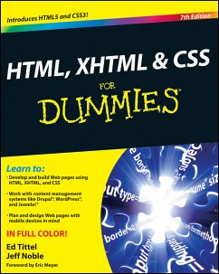 HTML, XHTML and CSS For Dummies (eBook, PDF) - Tittel, Ed; Noble, Jeff
