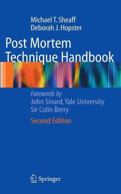 Post Mortem Technique Handbook (eBook, PDF) - Sheaff, Michael T.; Hopster, Deborah J.